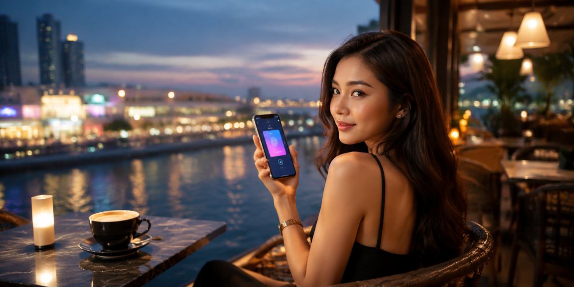 Pengguna di Johor Bahru memainkan roulette melalui aplikasi kasino mudah alih 9700